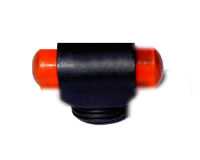 Plastic barrel bead (small) 2.6mm